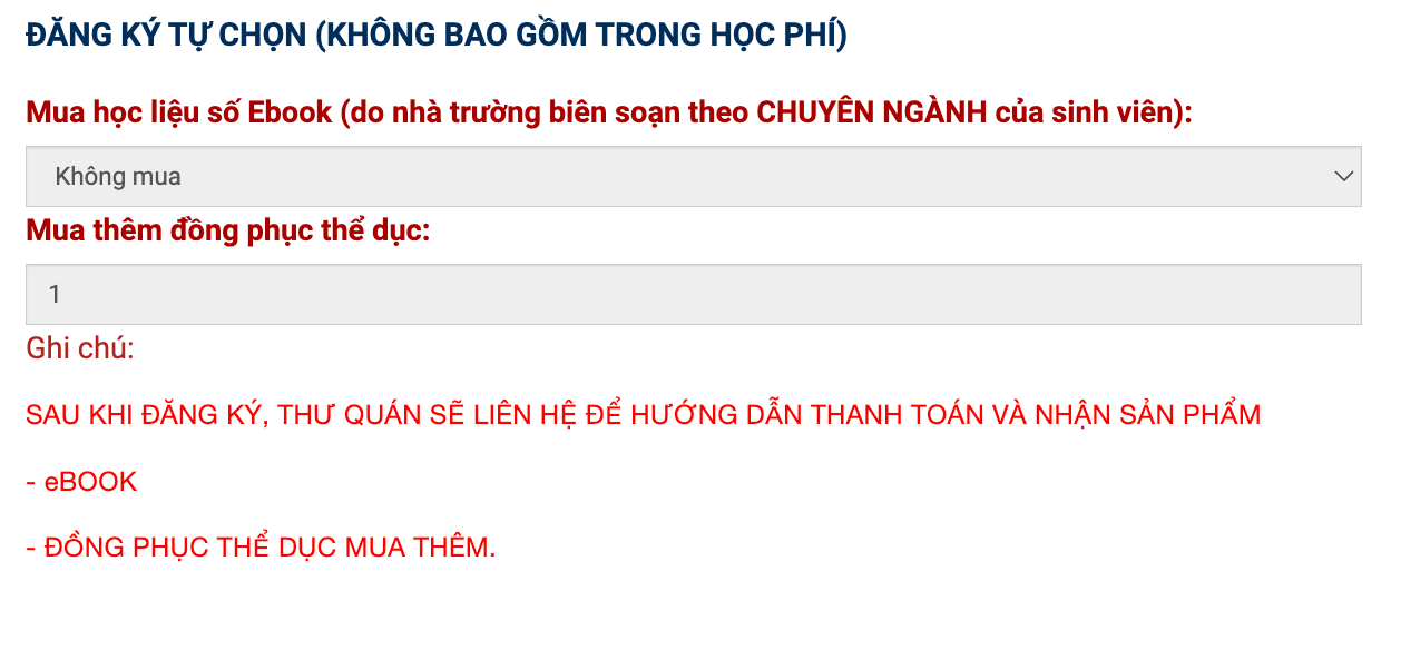 Hướng dẫn đăng ký nhập học trực tuyến