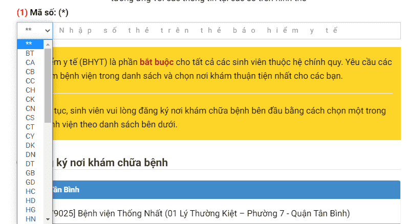 Hướng dẫn đăng ký nhập học trực tuyến